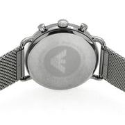  Shop Authentic Emporio Armani Aviator Brown Dial Grey Mesh Bracelet Watch For Men - AR11141 - Luxxuri