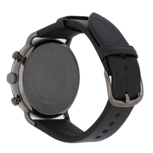  Shop Authentic Emporio Armani Aviator Grey Dial Grey Leather Strap Watch For Men - AR11168 - Luxxuri
