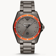  Shop Authentic Emporio Armani Sigma Quartz Grey Dial Grey Steel Strap Watch For Men - AR11178 - Luxxuri