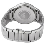  Shop Authentic Emporio Armani Renato Quartz Black Dial Silver Steel Strap Watch For Men - AR11179 - Luxxuri