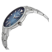  Shop Authentic Emporio Armani Renato Quartz Blue Dial Silver Steel Strap Watch For Men - AR11182 - Luxxuri