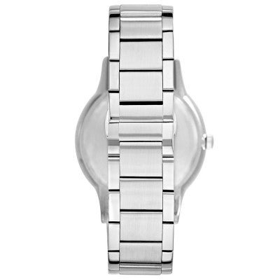  Shop Authentic Emporio Armani Renato Quartz Blue Dial Silver Steel Strap Watch For Men - AR11182 - Luxxuri