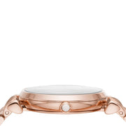  Shop Authentic Emporio Armani T-Bar Gianni Crystal Pave Dial Rose Gold Steel Strap Watch For Women - AR11244 - Luxxuri
