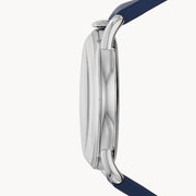 Shop Authentic Emporio Armani Aviator Quartz Blue Dial Blue Leather Strap Watch For Men - AR11335 - Luxxuri