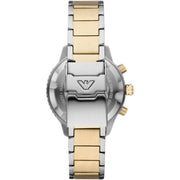  Shop Authentic Emporio Armani Diver Chronograph Green Dial Two Tone Steel Strap Watch For Men - AR11361 - Luxxuri
