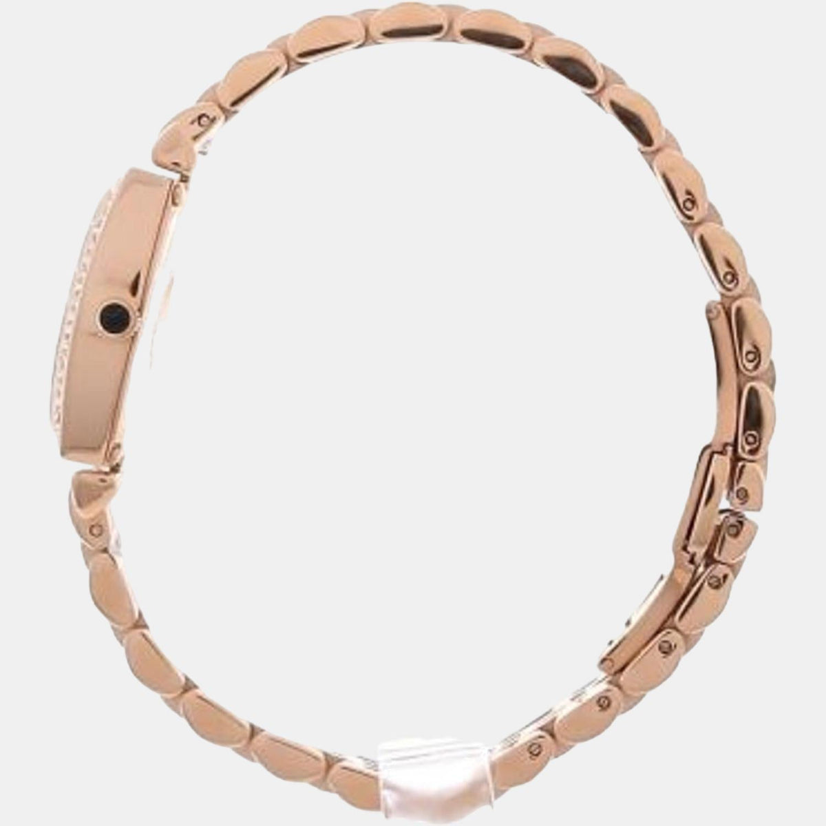 Shop Authentic Emporio Armani Gianni T Bar Quartz Crystals White Dial Rose Gold Steel Strap Watch For Women - AR11406 - Luxxuri