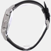  Shop Authentic Emporio Armani Giovanni Analog Black Dial Black Leather Strap Watch For Men - AR11431 - Luxxuri
