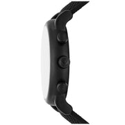  Shop Authentic Emporio Armani Luigi Analog Black Dial Black Leather Strap Watch For Men - AR11450 - Luxxuri