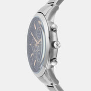  Shop Authentic Emporio Armani Renato Chronograph Blue Dial Silver Steel Strap Watch For Men - AR11458 - Luxxuri