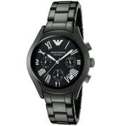  Shop Authentic Emporio Armani Black Ceramic Dial Ceramic Strap Watch For Women - AR1401 - Luxxuri