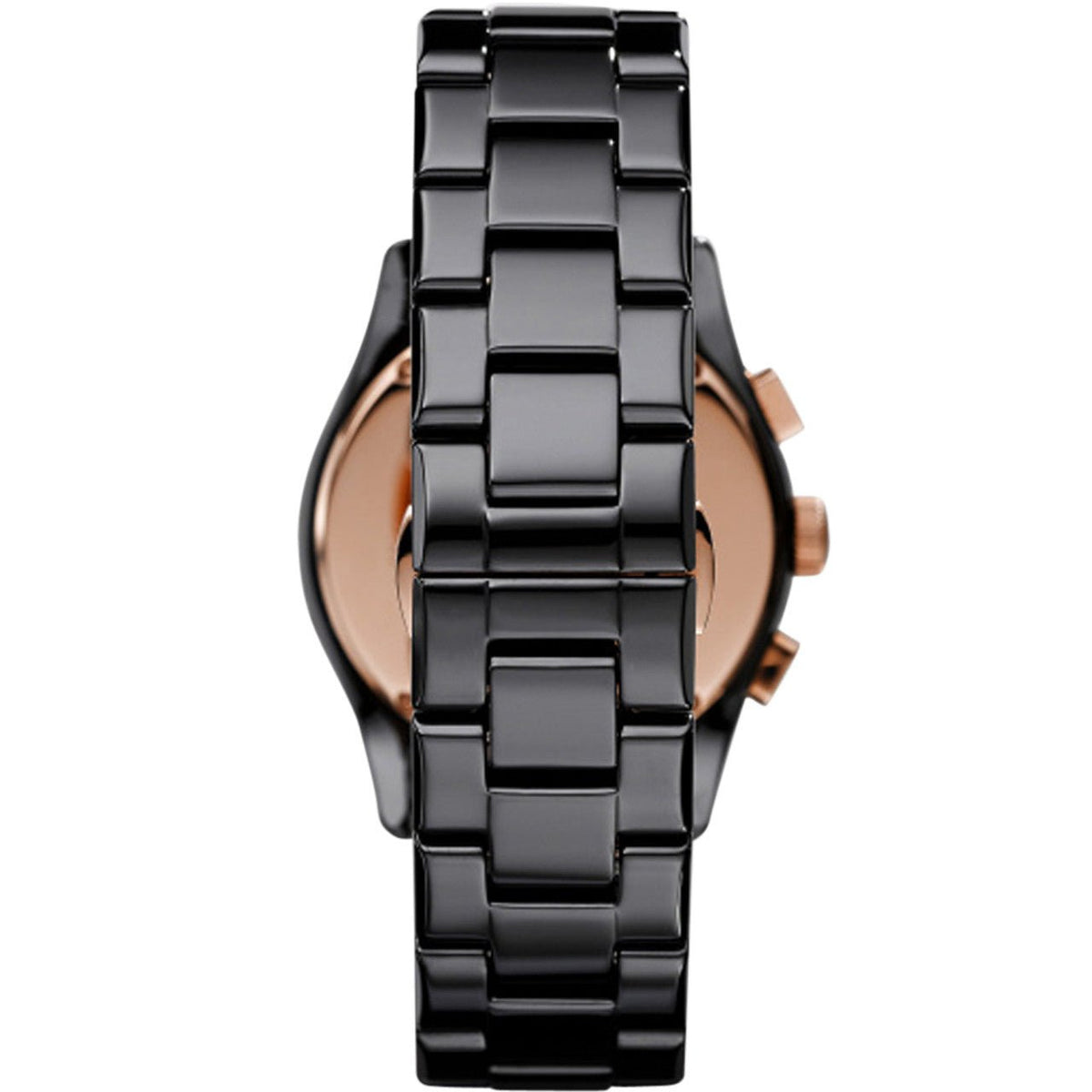  Shop Authentic Emporio Armani Valente Ceramica Chronograph Black Dial Black Steel Strap Watch For Men - AR1410 - Luxxuri