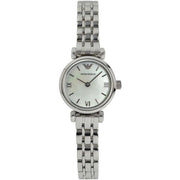  Shop Authentic Emporio Armani Gianni White Dial Silver Steel Strap Watch For Women - AR1763 - Luxxuri