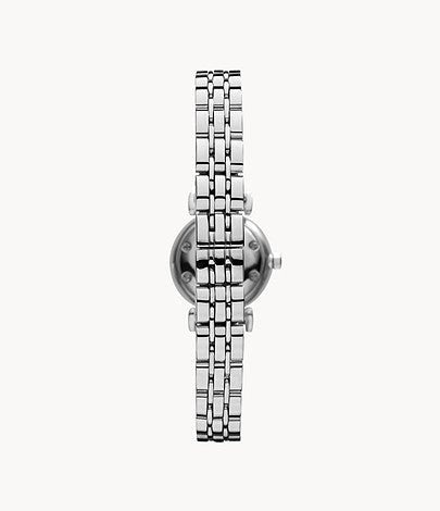  Shop Authentic Emporio Armani Gianni White Dial Silver Steel Strap Watch For Women - AR1763 - Luxxuri