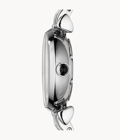  Shop Authentic Emporio Armani Gianni White Dial Silver Steel Strap Watch For Women - AR1763 - Luxxuri