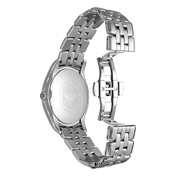  Shop Authentic Emporio Armani Classic Quartz Silver Dial Silver Steel Strap Watch For Men - AR1788 - Luxxuri