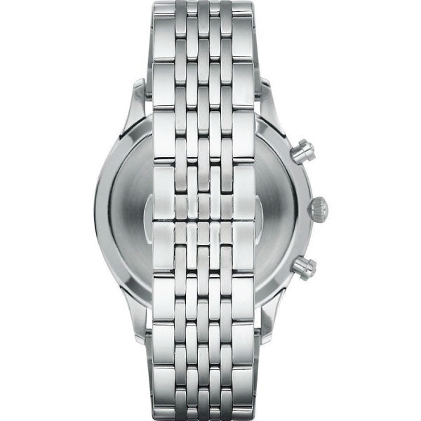  Shop Authentic Emporio Armani Beta Chronograph Black Dial Steel Strap Watch For Men - AR1863 - Luxxuri