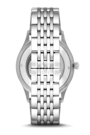  Shop Authentic Emporio Armani Meccanico Multicolor Dial Silver Steel Strap Watch For Men - AR1922 - Luxxuri