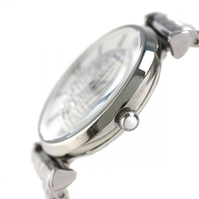  Shop Authentic Emporio Armani Gianni T Bar White Crystal Pave Dial Silver Stainless Steel Strap Watch For Women - AR1925 - Luxxuri