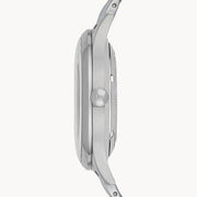  Shop Authentic Emporio Armani Meccanico Skeleton Silver Dial Silver Steel Strap Watch For Men - AR1945 - Luxxuri
