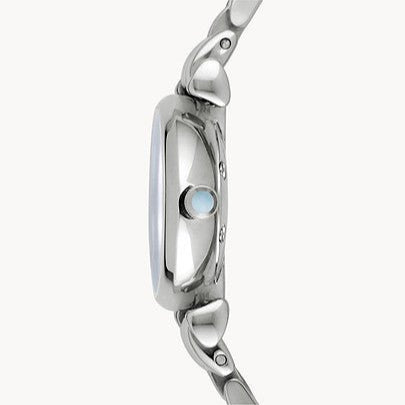  Shop Authentic Emporio Armani Gianni Blue Dial Silver Steel Strap Watch For Women - AR1961 - Luxxuri