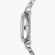  Shop Authentic Emporio Armani Gianni Blue Dial Silver Steel Strap Watch For Women - AR1961 - Luxxuri