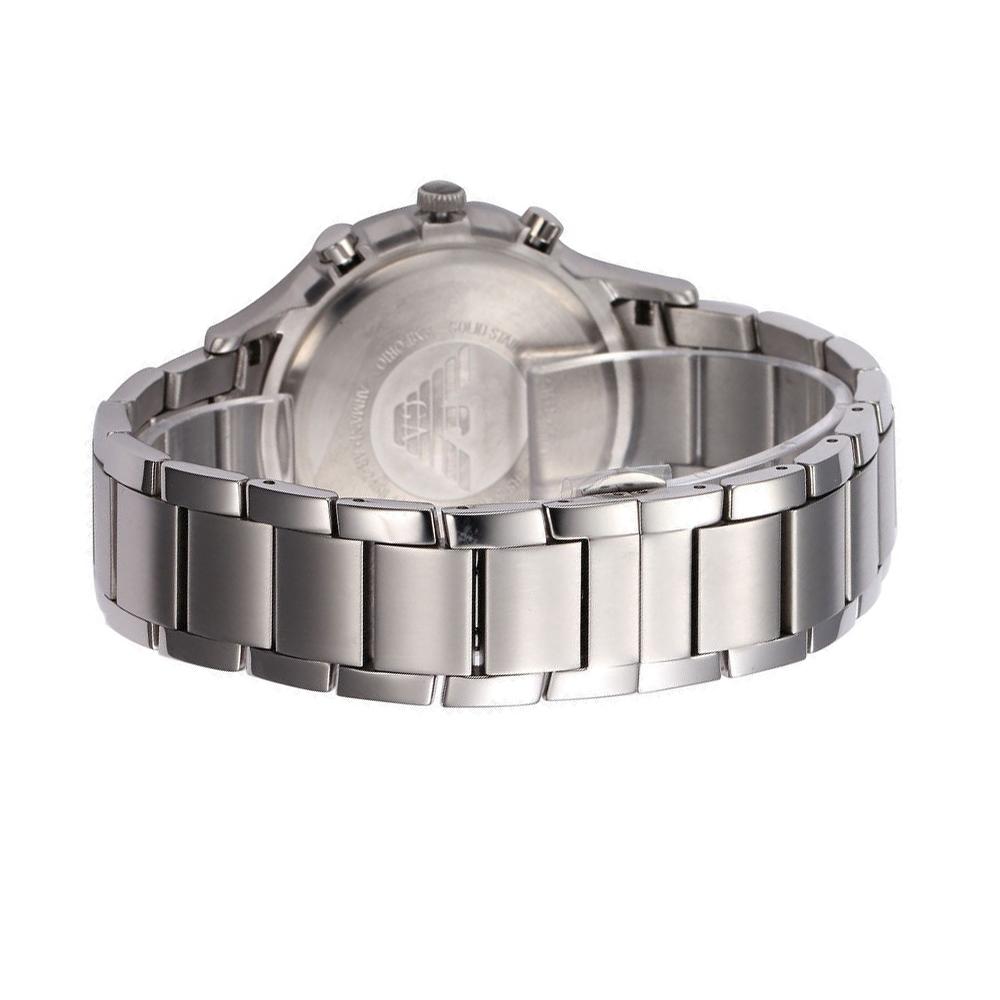  Shop Authentic Emporio Armani Renato Chronograph Cream Dial Silver Steel Strap Watch For Men - AR2458 - Luxxuri