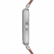  Shop Authentic Emporio Armani Epsilon Quartz Brown Dial Brown Leather Strap Watch For Men - AR2489 - Luxxuri