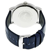 Shop Authentic Emporio Armani Dress Quartz Blue Dial Blue Leather Strap Watch For Men - AR2501 - Luxxuri