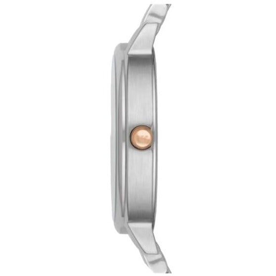  Shop Authentic Emporio Armani Dress Analog Mother of Pearl Dial Two Tone Steel Strap Watch For Women - AR2515 - Luxxuri