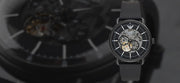  Shop Authentic Emporio Armani Aviator Chronograph Black Dial Black Leather Strap Watch For Men - AR60028 - Luxxuri