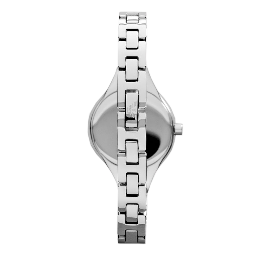  Shop Authentic Emporio Armani Classic Quartz Black Dial Silver Steel Strap Watch For Women - AR7328 - Luxxuri