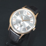  Shop Authentic Emporio Armani Classic Analog Silver Dial Brown Leather Strap Watch For Men - AR9101 - Luxxuri
