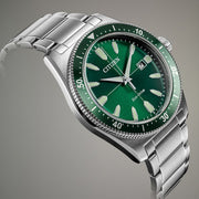  Shop Authentic Citizen Eco Drive Vintage Green Dial Silver Steel Strap Watch For Men - AW1598-70X - Luxxuri