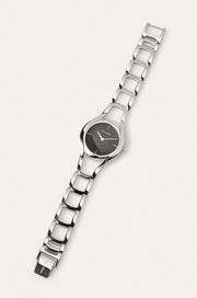  Shop Authentic Calvin Klein Class Black Dial Silver Steel Strap Watch for Women - K6R23121 - Luxxuri