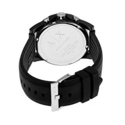  Shop Authentic Armani Exchange Outerbanks Chronograph Black Dial Black Silicone Strap Watch For Men - AX1326 - Luxxuri