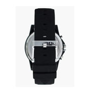  Shop Authentic Armani Exchange Outerbanks Chronograph Black Dial Black Silicone Strap Watch For Men - AX1326 - Luxxuri