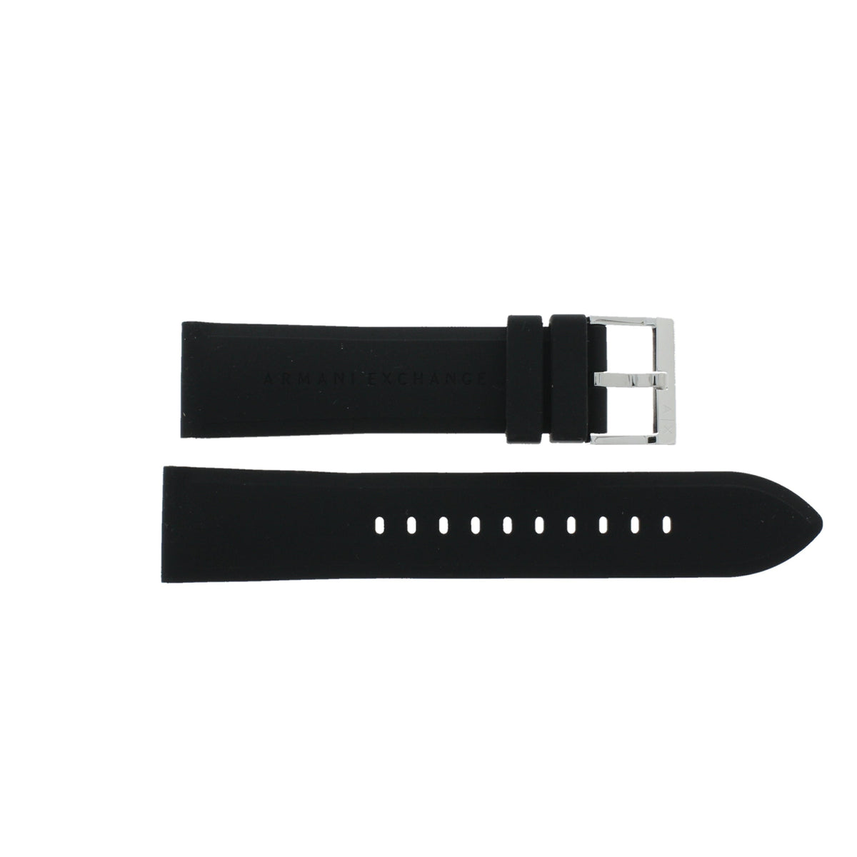  Shop Authentic Armani Exchange Outerbanks Chronograph Black Dial Black Silicone Strap Watch For Men - AX1326 - Luxxuri
