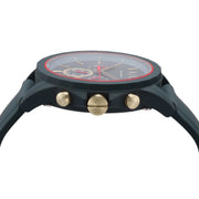  Shop Authentic Armani Exchange Outerbanks Chronograph Blue Dial Blue Silicone Strap Watch For Men - AX1335 - Luxxuri