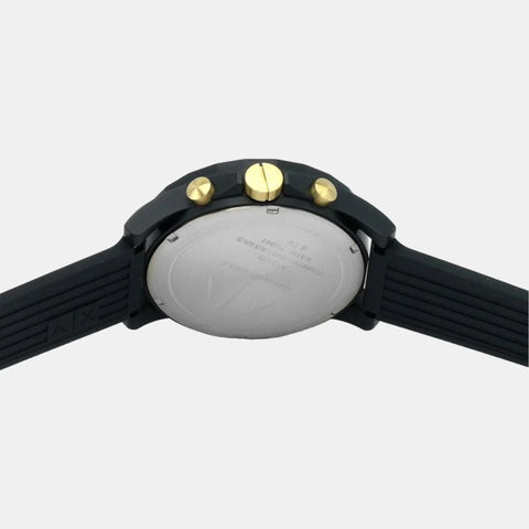  Shop Authentic Armani Exchange Outerbanks Chronograph Blue Dial Blue Silicone Strap Watch For Men - AX1335 - Luxxuri