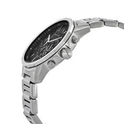 Shop Authentic Armani Exchange Banks Chronograph Black Dial Silver Steel Strap Watch For Men - AX1720 - Luxxuri