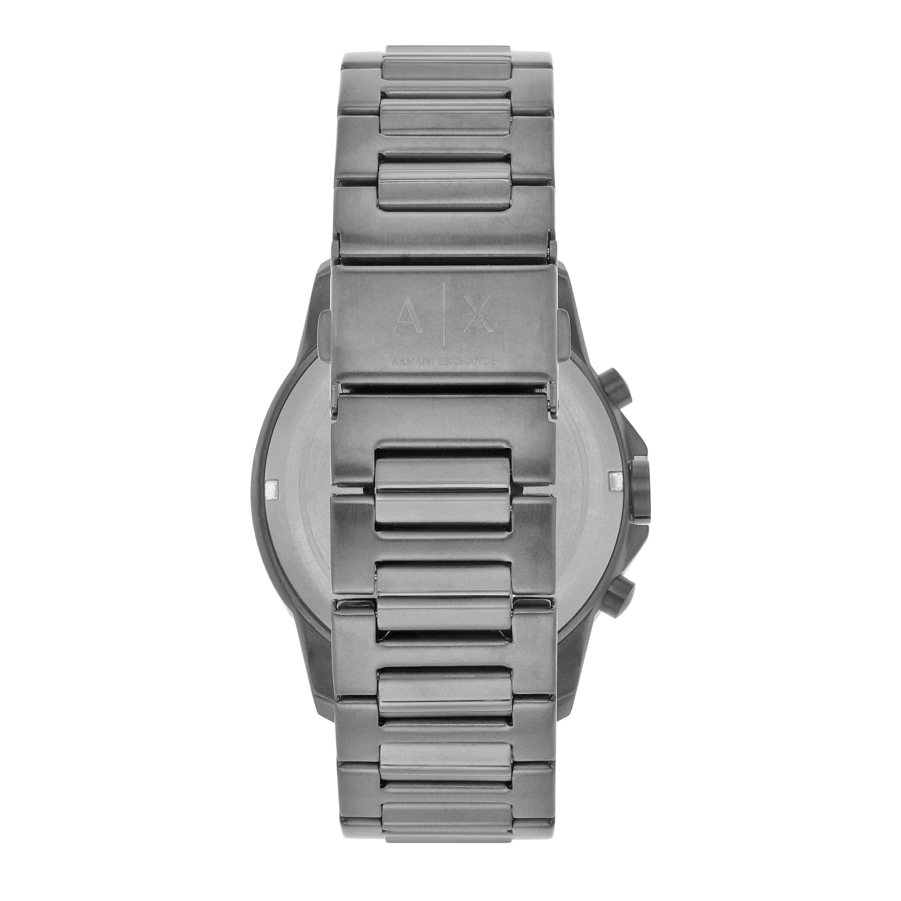  Shop Authentic Armani Exchange Banks Chronograph Blue Dial Grey Steel Strap Watch For Men - AX1731 - Luxxuri