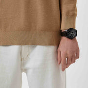  Shop Authentic Armani Exchange Outerbanks Chronograph Black Dial Brown Leather Strap Watch For Men - AX1732 - Luxxuri