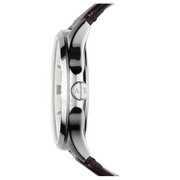  Shop Authentic Armani Exchange Whitman Silver Dial Brown Leather Strap Watch For Men - AX2100 - Luxxuri