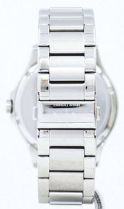  Shop Authentic Armani Exchange Hampton Chronograph Black Dial Silver Steel Strap Watch For Men - AX2103 - Luxxuri