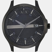  Shop Authentic Armani Exchange Hampton Chronograph Black Dial Black Steel Strap Watch For Men - AX2104 - Luxxuri