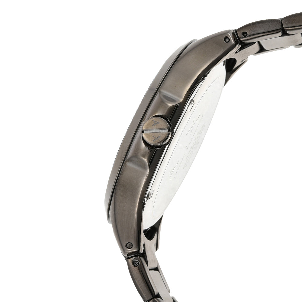  Shop Authentic Armani Exchange Hampton Chronograph Grey Dial Grey Steel Strap Watch For Men - AX2194 - Luxxuri