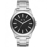  Shop Authentic Armani Exchange Nico Analog Black Dial Silver Steel Strap Watch For Men - AX2320 - Luxxuri