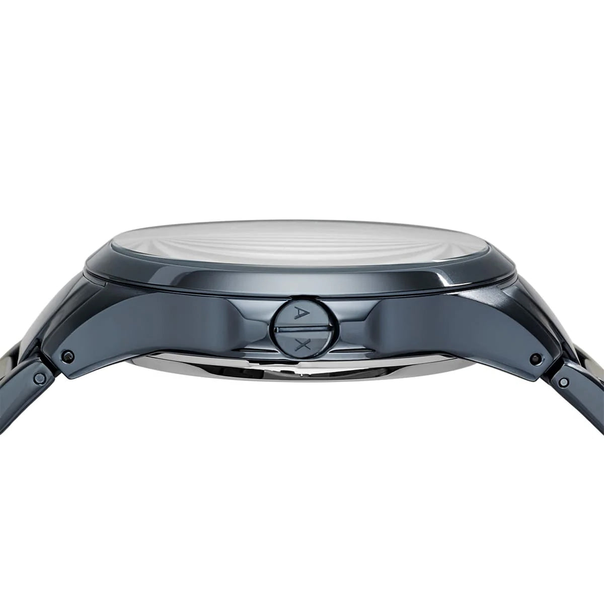  Shop Authentic Armani Exchange Hampton Skeleton Grey Dial Blue Steel Strap Watch For Men - AX2401 - Luxxuri