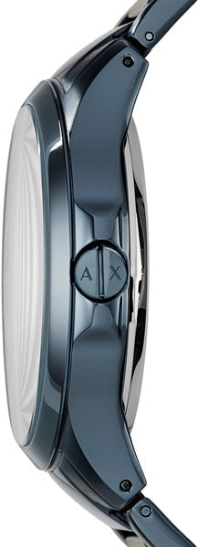  Shop Authentic Armani Exchange Hampton Skeleton Grey Dial Blue Steel Strap Watch For Men - AX2401 - Luxxuri