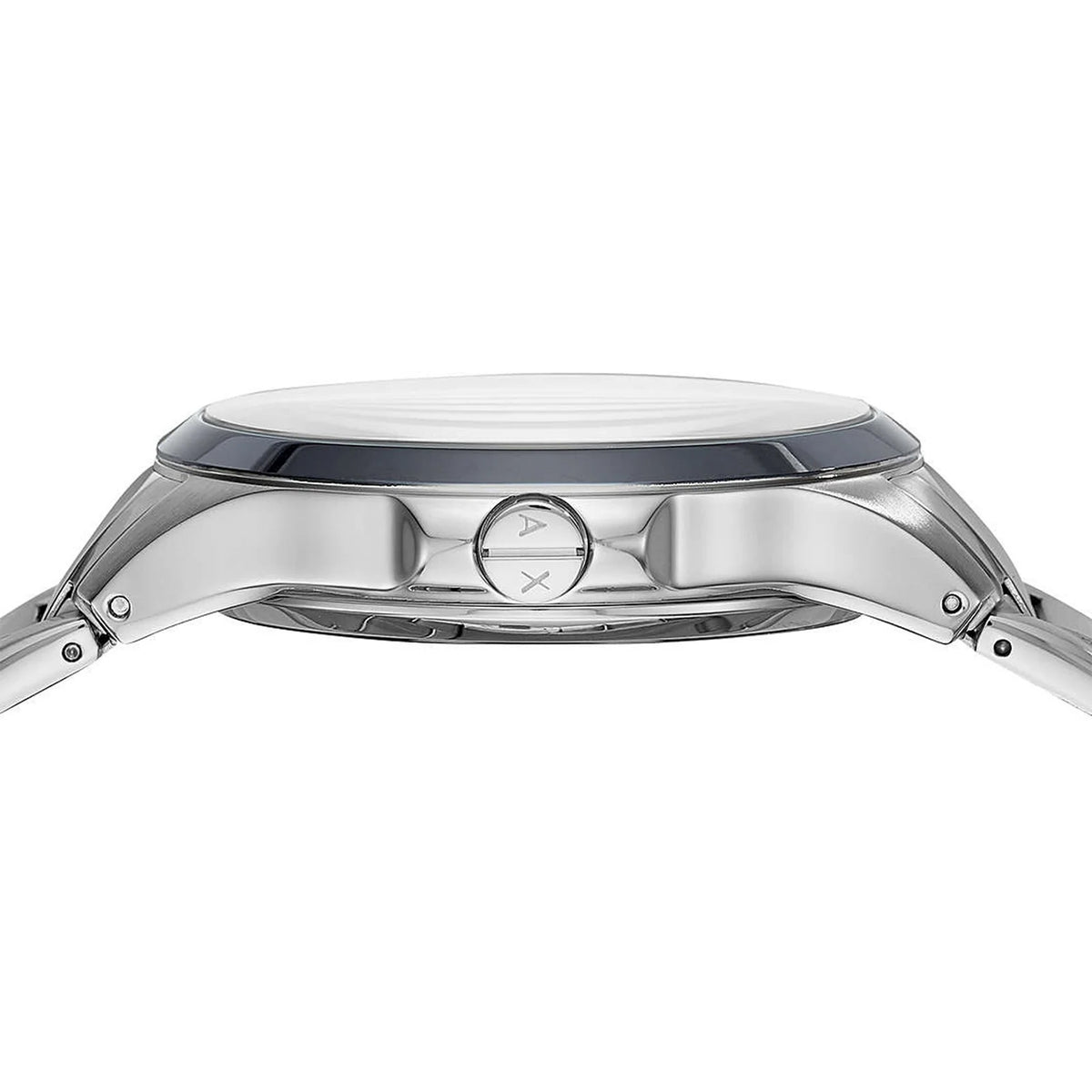  Shop Authentic Armani Exchange Hampton Chronograph Grey Dial Silver Steel Strap Watch For Men - AX2405 - Luxxuri